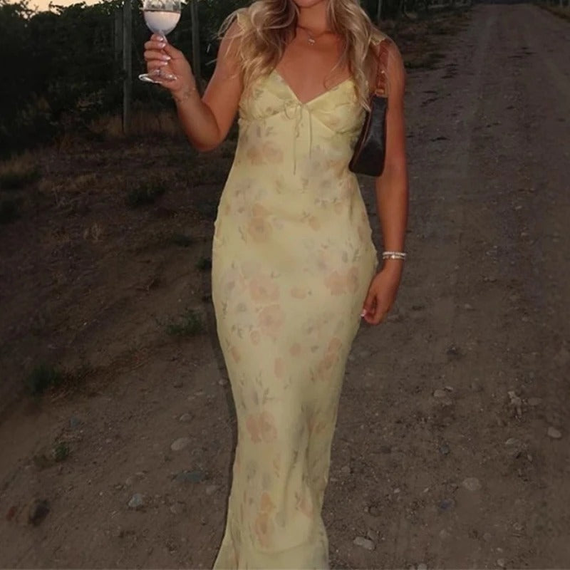 Floral tight dress