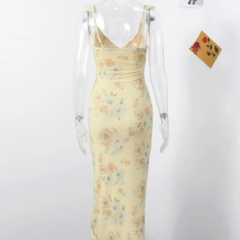 Floral tight dress