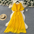 Bubble sleeve dress