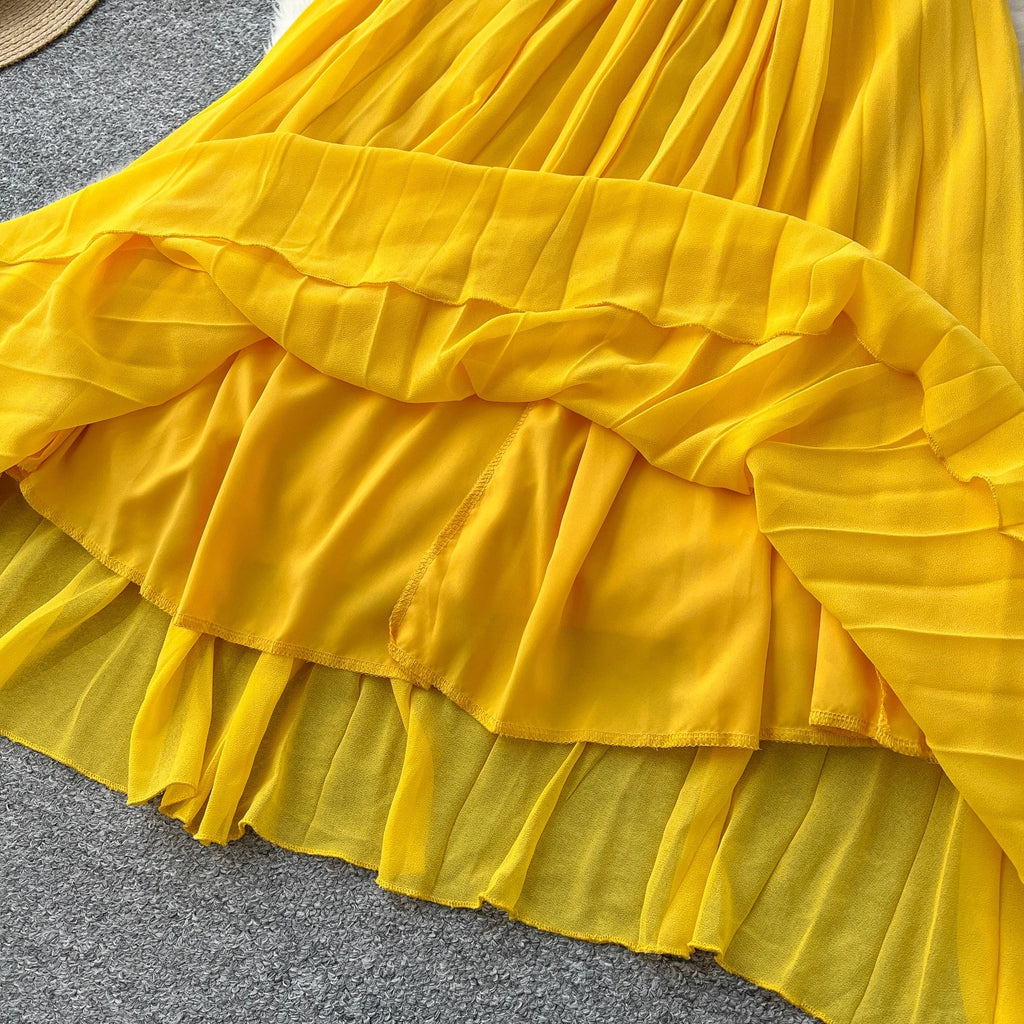 Bubble sleeve dress